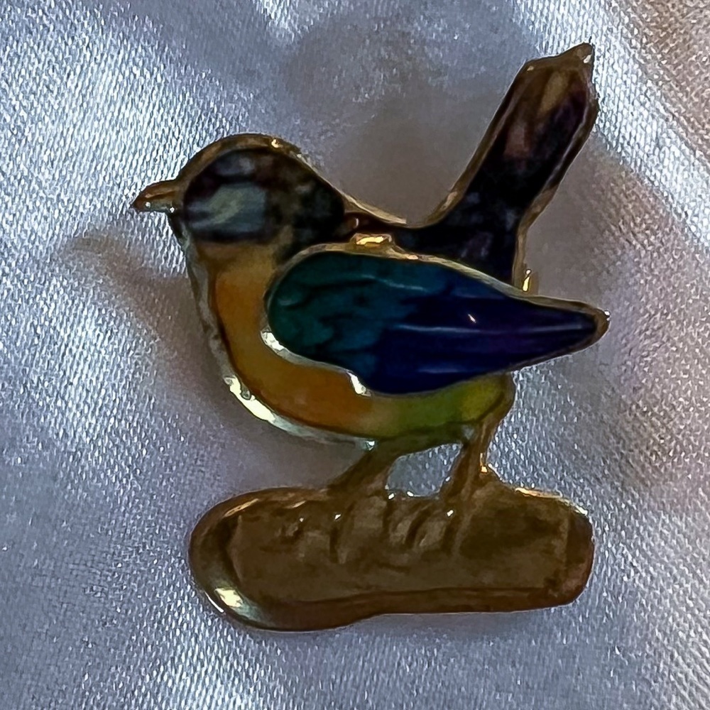 Vintage Bird Brooch